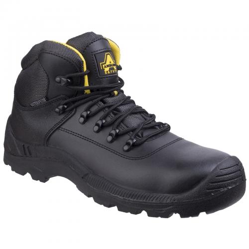 FS220 Waterproof Lace Up Safety Boot - Black - Size 6.5