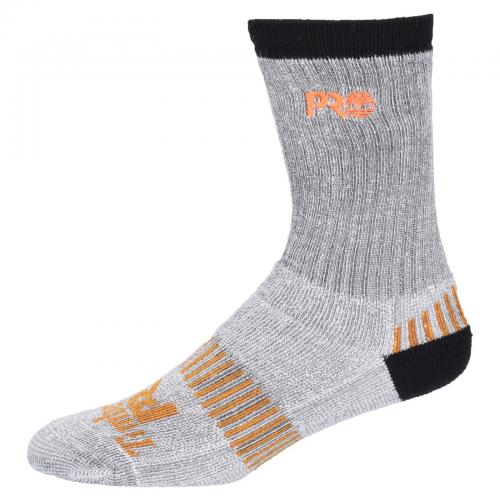 Cooltouch Crew Sock 2 Pk - Grey