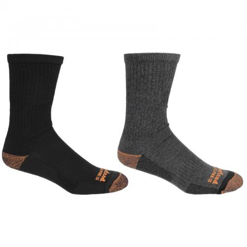 Crew Socks 2 Pk - Black