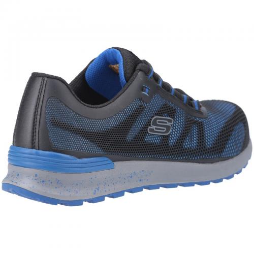 Bulklin Lace Up Safety Shoe - Blue - Size 6