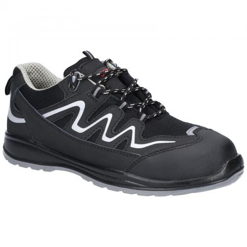 FS313 Extra Light Water Resistant Safety Trainer - Black - Size 3