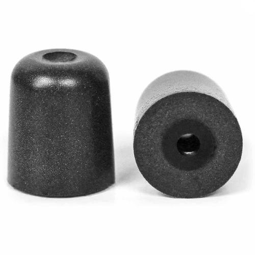 ISO TUNES TRILOGY Professional Foam Eartip replacements - Black - Size Med