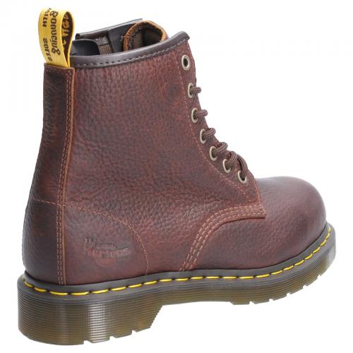 Maple Zip SB Lace Up Safety Boot - Teak - Size 3