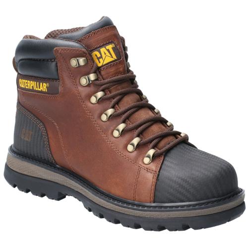 Foxfield Lace Up Safety Boot - Oak - Size 12