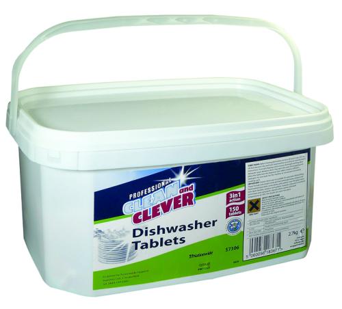 Clean & Clever 3 in 1 Dishwasher Capsule18grm