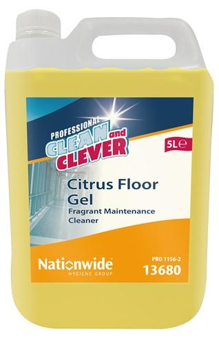 Clean & Clever Citrus Floor Gel Lemon 11060/13680