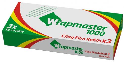 Wrapmaster 1000 Cling Film Refill 30cm x 100m