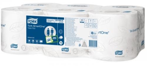 Tork Smart One Toilet Roll 2ply White 472242