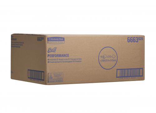 Scott Performance Towel 6663 1ply White