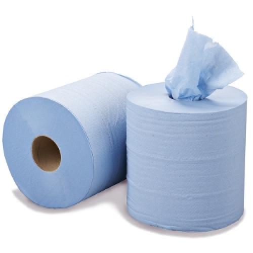 Papernet Centrefeed Roll 2ply Blue 421725/420780