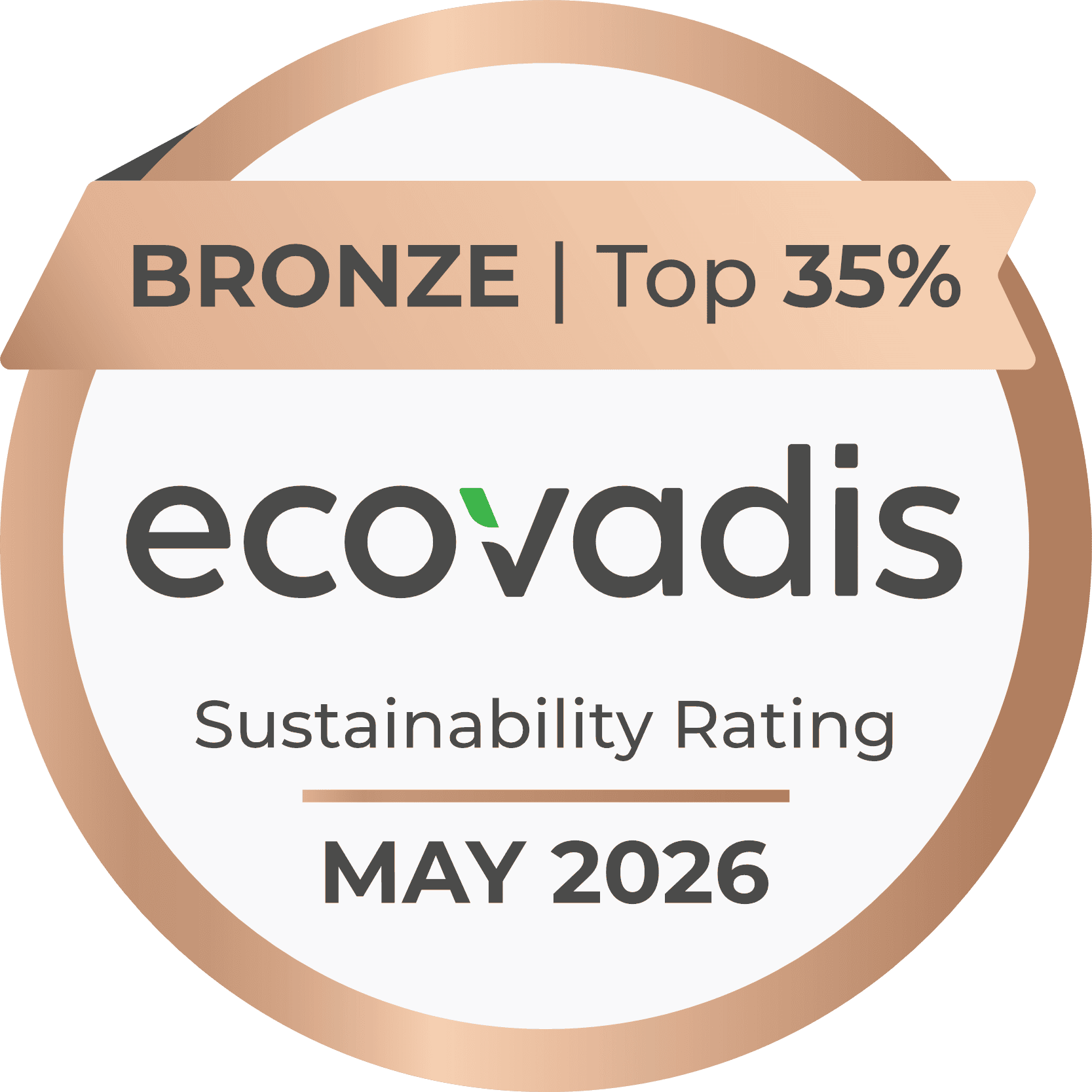 Medal, May 2026 Medal, May 2026